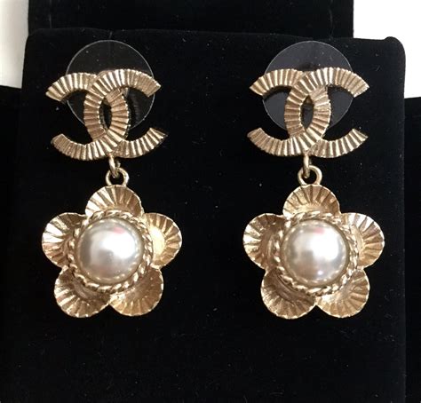 vintage chanel earing|Vintage Chanel earrings collection.